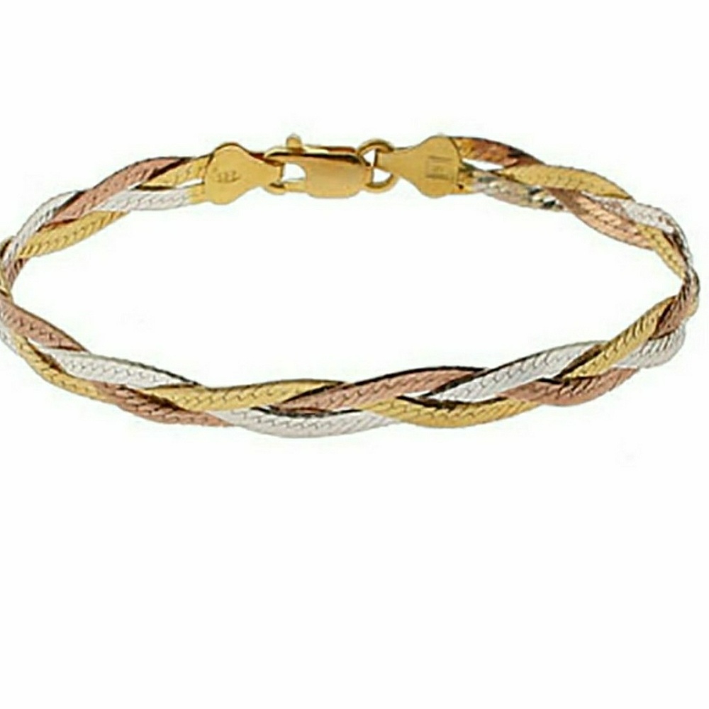 🌸🏵️💐3 tone bracelet